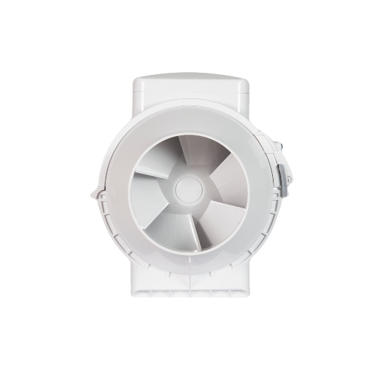 Aventa 100mm 4" In-line Mixed Flow Timer Fan