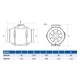 Aventa 100mm 4" In-line Mixed Flow Timer Fan