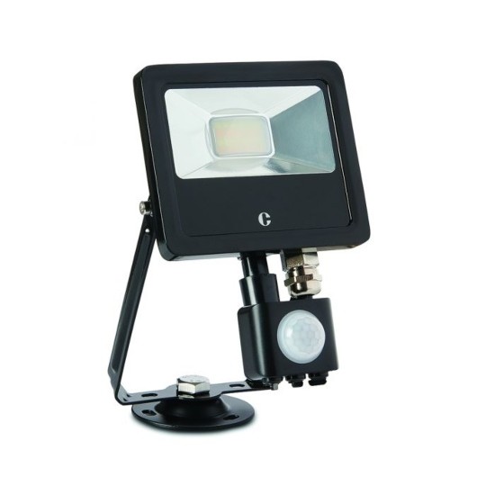 10W PIR LED Floodlight CCT IP65