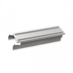 Danson Single Module Metal Cover Blank for Consumer Unit