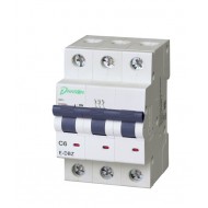 Danson 6A MCB 3-Pole C-Curve 10kA