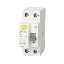 Danson 80A 2-POLE RCD 30mA Type A