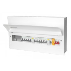 Danson 15-Way SPD Hi-Integrity Consumer Unit with 10 MCBs