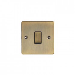 Enhance 1-Gang 2-Way Light Switch Antique Brass