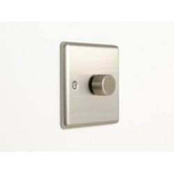 Enhance 1-Gang 2-Way 100W LED Dimmer Satin Chrome