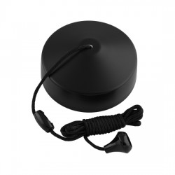 Eurolite 2-Way Pull Cord Switch Matt Black