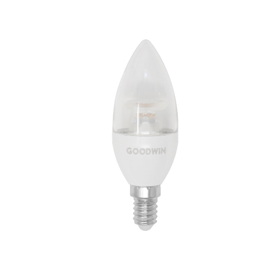 5W LED SES Dimmable Candle Light Bulb 3000K