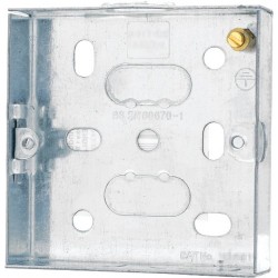 Goodwin 1-Gang 16mm Galvanised Steel Knockout Box