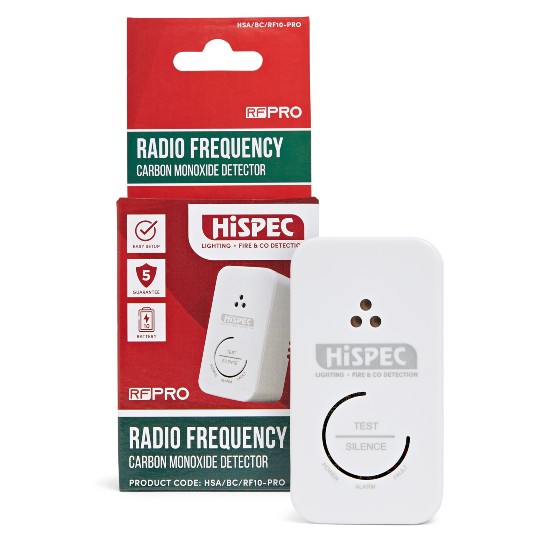 RFPRO 10YR Lithium Battery Operated CO Alarm