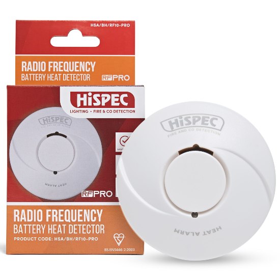 RFPRO 10YR Lithium Battery Operated Heat Alarm