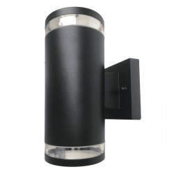 Coral Plus Up and Down Wall Light Black