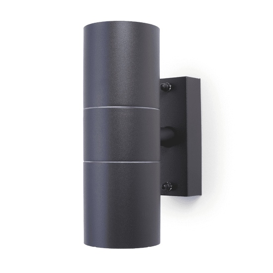 Coral Up and Down Wall Light Anthracite