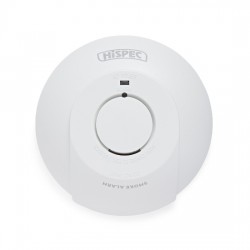 HiSPEC FASTFIX Mains Smoke Alarm with 9V Battery Backup 