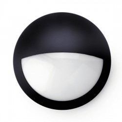 Titanic 12W LED Eyelid Bulkhead Black IP65