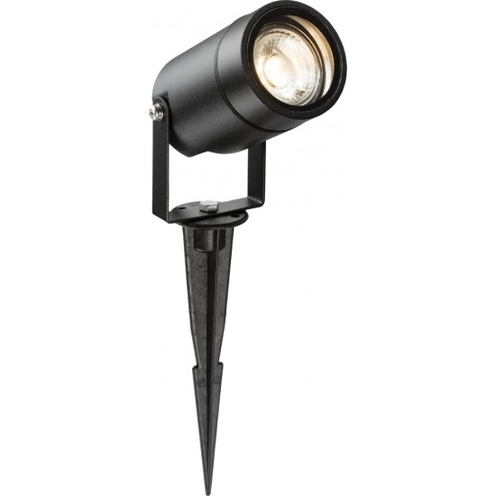 GU10 Spike Light Black