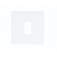 Niglon Median 1-Gang Grid Front Plate