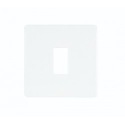 Niglon Median 1-Gang Grid Front Plate