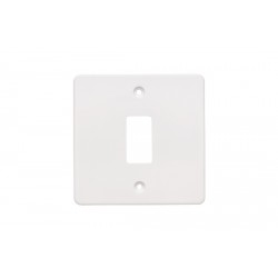Niglon Profile 1-Gang Grid Front Plate