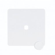 Niglon Median 1-Gang Dimmer Plate and Knob
