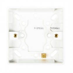Niglon Profile 1-Gang 16mm Surface Pattress Box