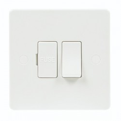 Niglon Profile 13A DP Switched Fused Spur with Flex Outlet