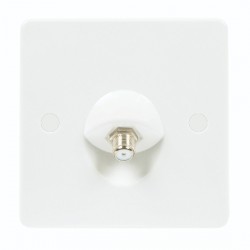 Niglon Profile Angled Satellite Socket Outlet