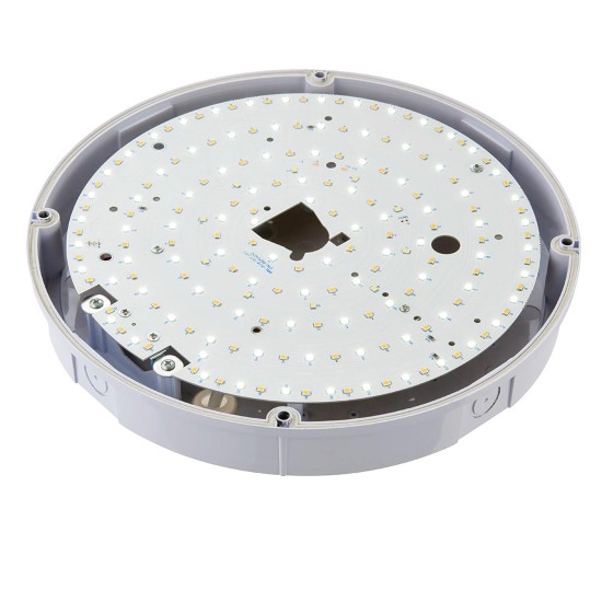 Forca 18W CCT LED Drum Bulkhead IP65