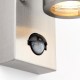 Palin Up and Down PIR Wall Light Stainless Steel