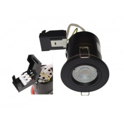 GU10 Downlight Fire-Rated Matt Black