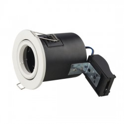 GU10 Downlight Fire-Rated Tilt White