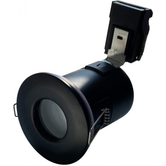 GU10 Downlight Fire-Rated IP65 Matt Black