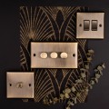 Enhance Antique Brass Range